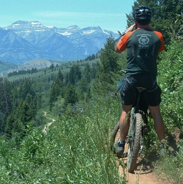 mountain biking jackson hole wy